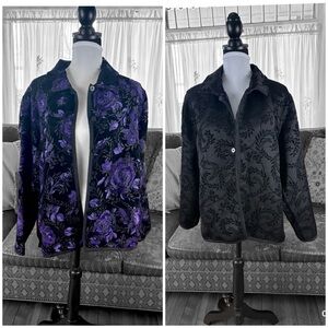 Vintage reversible tapestry jacket